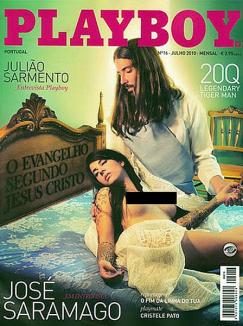 Portughezii l-au pus pe Iisus pe coperta Playboy
